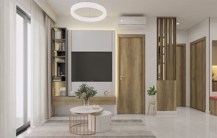 nội thất căn hộ bcons solary
